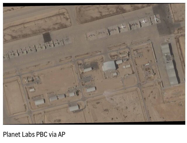 اولین تصاویر از عملیات موشکی موفق ایران علیه پایگاه نوآتیم ارتش اسرائیل