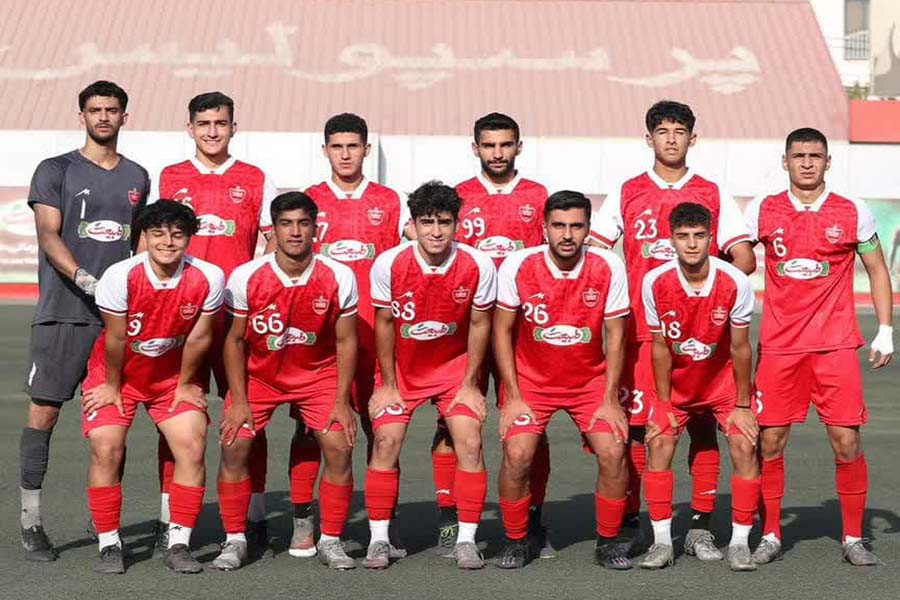 ناکامی تیم جوانان پرسپولیس در آستانه نیم فصل