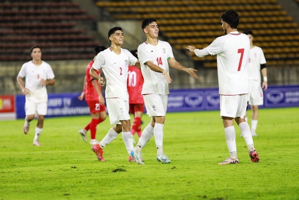 گلزنی ملی‌پوش جوانان پرسپولیس در تیم ملی برابر مغولستان