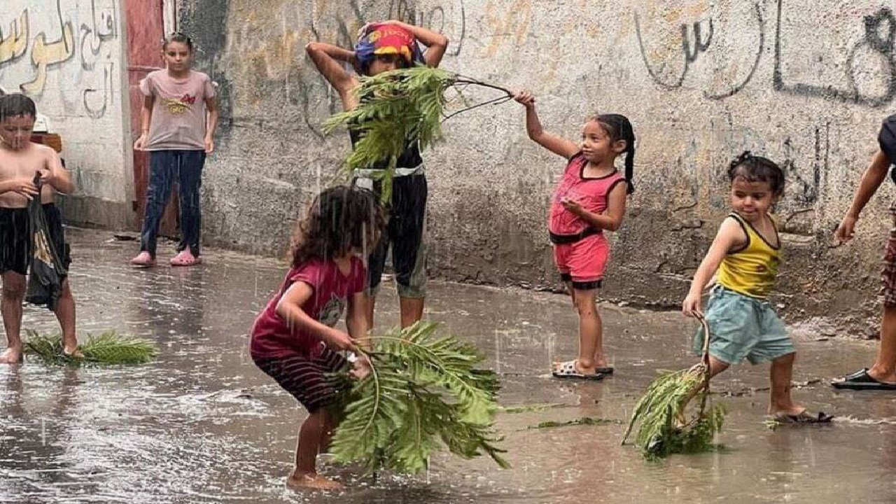 کودکان فلسطین به وقت ۷ اکتبر