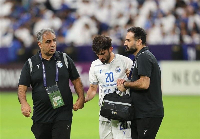 استقلال بدون ستاره جوانش مقابل الاهلی عربستان